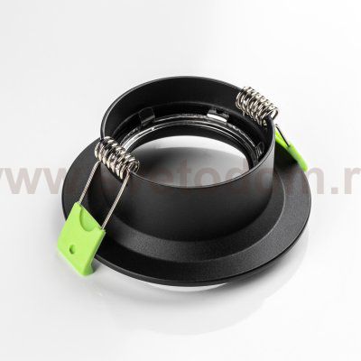 010067 Светильник LEVIGO BASE Round X1 MR16/GU10 ЧЕРНЫЙ