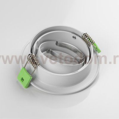 011610 Светильник SINGO BASE Round X1 MR16/GU10 БЕЛЫЙ