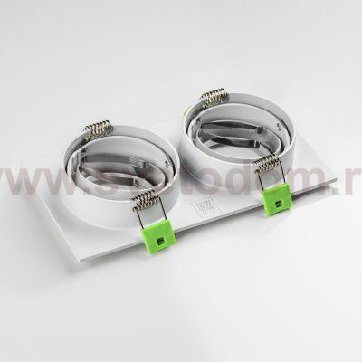 011616 Светильник SINGO BASE Quad X2 MR16/GU10 БЕЛЫЙ