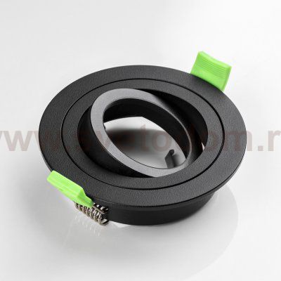 011620 Светильник SINGO BASE Round X1 MR16/GU10 ЧЕРНЫЙ