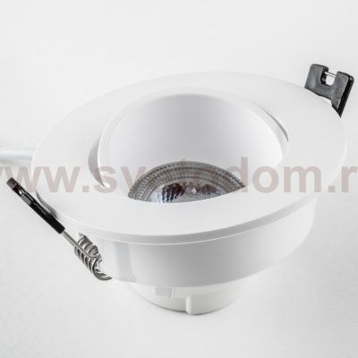 Рамка термостойкая PVC д/крепления LED источника света в подвесном потолке Singo Lightstar 012606