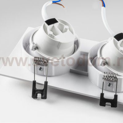 Рамка термостойкая PVC д/крепления LED источника света в подвесном потолке Singo Lightstar 012626