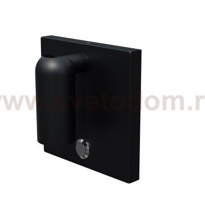 200937 Бра OMEGA LED 3W 277LM G ЧЕРНЫЙ 3000K