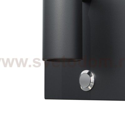 200937 Бра OMEGA LED 3W 277LM G ЧЕРНЫЙ 3000K
