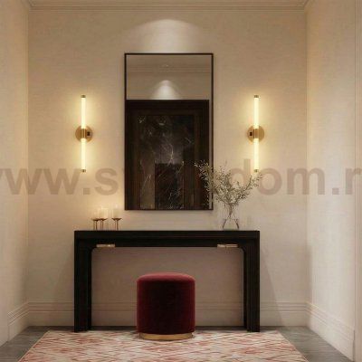 201011 Бра NOCE LED 9W 480LM ЛАТУНЬ 3000/4000/6000K