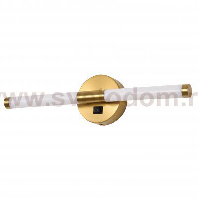 201011 Бра NOCE LED 9W 480LM ЛАТУНЬ 3000/4000/6000K