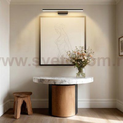 201087 Бра NOCE LED 24W 1710LM ЧЕРНЫЙ 3000/4000/6000K