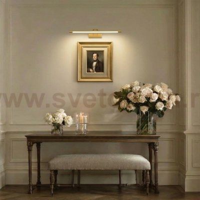 201151 Бра NOCE LED 9W 550LM ЛАТУНЬ 3000/4000/6000K