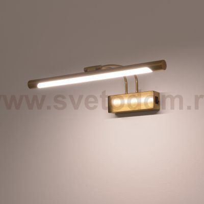 201151 Бра NOCE LED 9W 550LM ЛАТУНЬ 3000/4000/6000K