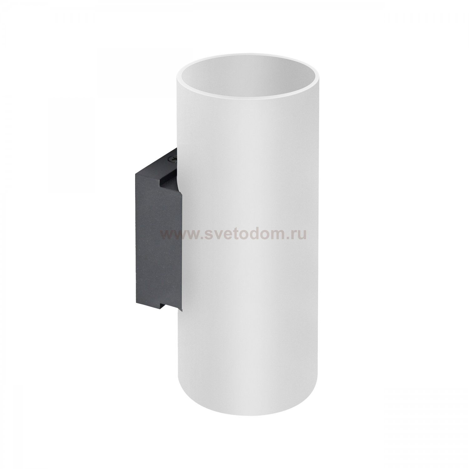 204636 Бра RULLO 2х9W GU10 БЕЛЫЙ/ЧЕРНЫЙ