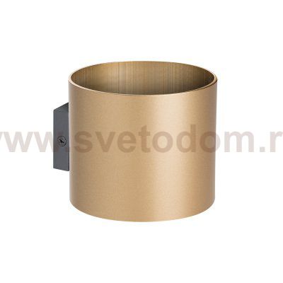 204690 Бра RULLO 1х6W G9 ЗОЛОТО/ЧЕРНЫЙ