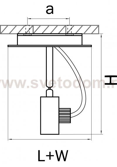 Светильник точечный накладной Lightstar 210117 Varieta 16