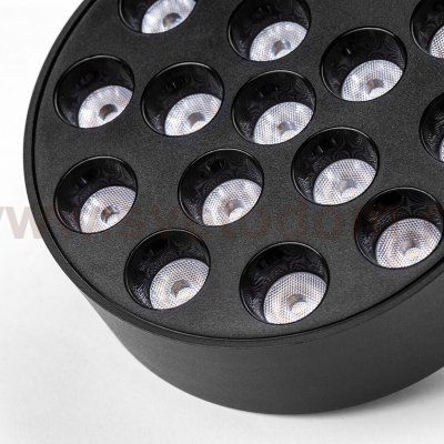 210747 Светильник 48V DUE HERMES 10W 790LM 24G ЧЕРНЫЙ 4000K