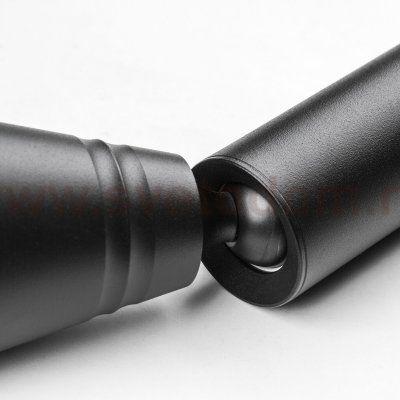 210847 Светильник 48V (D65) DUE HERMES 6W 590LM 36G ЧЕРНЫЙ 4000K