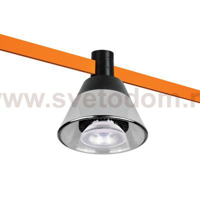210947 Светильник 48V (D85) DUE HERMES 6W 645LM 50G ЧЕРНЫЙ 4000K