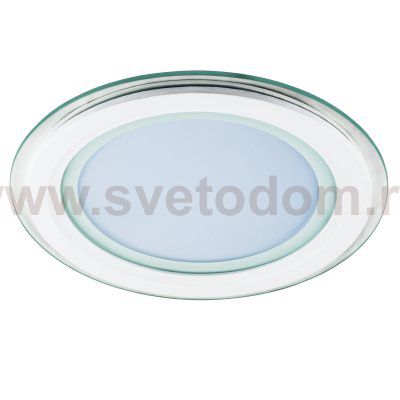 Светильник точечный встраиваемый декоративный со встроенными светодиодами Acri Lightstar 212012