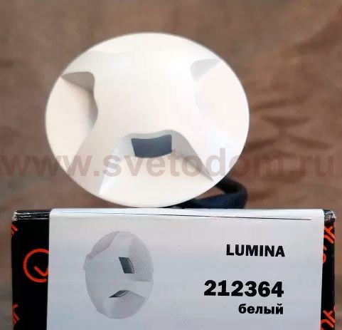 Светильник точечный встраиваемый диодный Lightstar 212363 Lumina 3000K