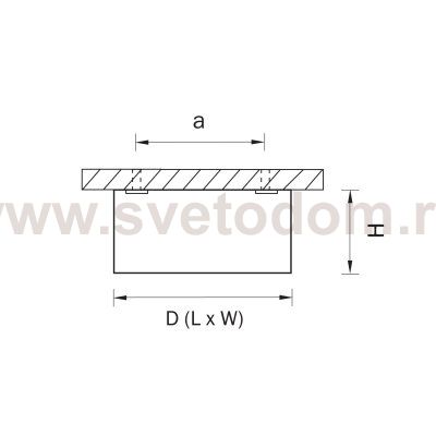 Светильник накладной светодиодный Lightstar 213916 Zolla