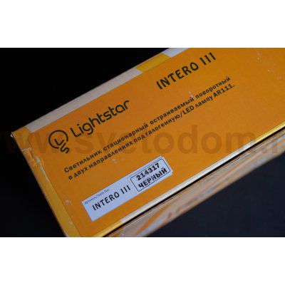 Светильник встраиваемый Lightstar 214317 Intero 111