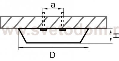 Светильник накладной светодиодный Lightstar 214972 Urbano