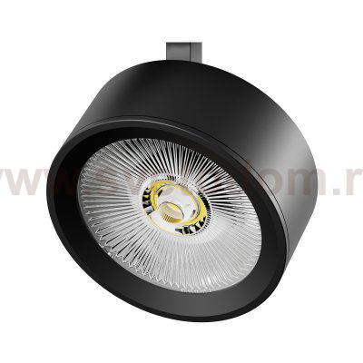 215637 Светильник ALTA PRO для трековой системы Quattro LED 30W 3510LM 36G ЧЕРНЫЙ 3000K