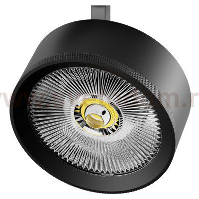 215747 Светильник ALTA PRO для трековой системы Quattro LED 35W 3230LM 36G ЧЕРНЫЙ 4000K
