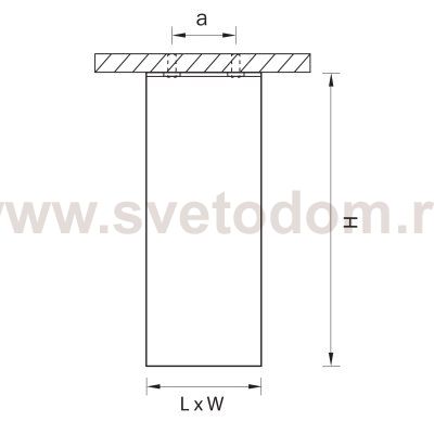 Светильник точечный накладной декоративный под заменяемые галогенные или LED лампы Rullo Lightstar 216597