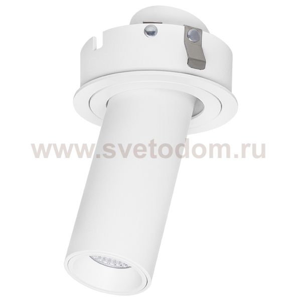 Светильник точечный встраиваемый декоративный со встроенными светодиодами Intero TUBO Lightstar 217264