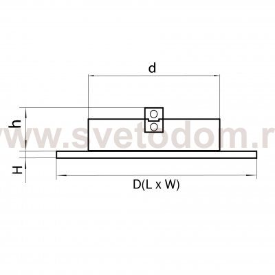 Светильник встраиваемый Lightstar 217906 Intero 111