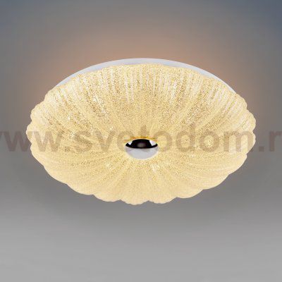 225630 Светильник настенно-потолочный ARCO SHELL 2x14W LED 1400LM ХРУСТАЛЬНЫЙ/ХРОМ/ЗОЛОТО 3000/4000/6000K