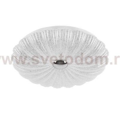 225640 Светильник настенно-потолочный ARCO SHELL 2x22W LED 2200LM ХРУСТАЛЬНЫЙ/ХРОМ/ЗОЛОТО 3000/4000/6000K