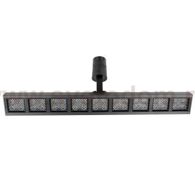 270147 Светильник 48V линейный DUE HERMES 18W 900LM 24G ЧЕРНЫЙ 4000K