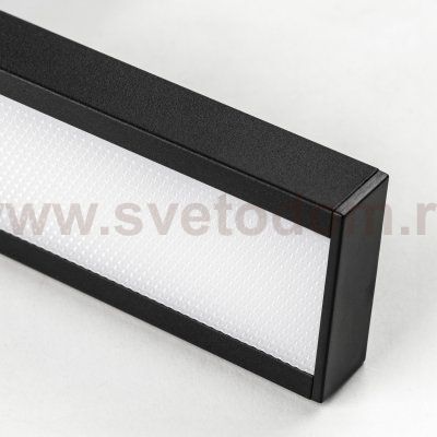270247 Светильник 48V линейный DUE HERMES 10W 520LM 110G ЧЕРНЫЙ 4000K