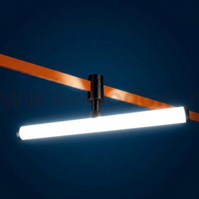 270447 Светильник 48V линейный DUE HERMES 10W 880LM 130G ЧЕРНЫЙ 4000K