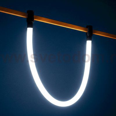 270647 Светильник 48V гибкий DUE HERMES 10W 870LM 360G ЧЕРНЫЙ 4000K 1m