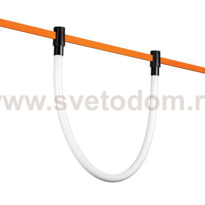 270647 Светильник 48V гибкий DUE HERMES 10W 870LM 360G ЧЕРНЫЙ 4000K 1m