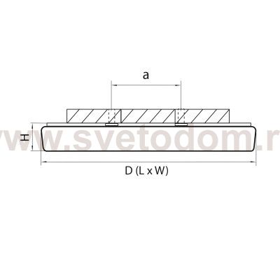 Светильник настенно-потолочный Lightstar 324064