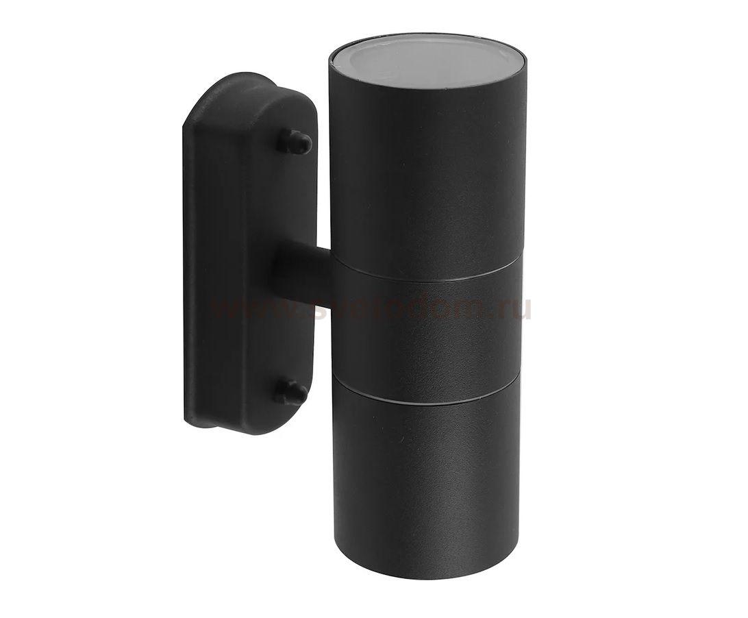330017 Светильник уличный настенный ACCIA 2xGU10 BLACK IP44