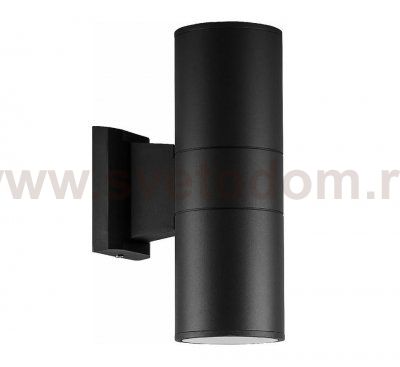 330027 Светильник уличный настенный ACCIA 2xE27 BLACK IP54