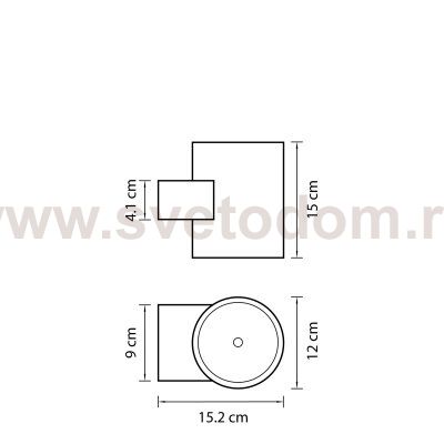 Светильник светодиодный уличный настенный Lightstar 371592 Paro