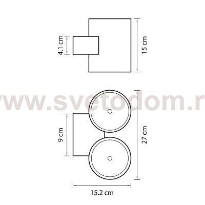Светильник светодиодный уличный настенный Lightstar 372692 Paro