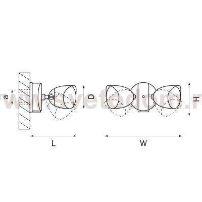 Светильник светодиодный уличный Diva Lightstar 374247