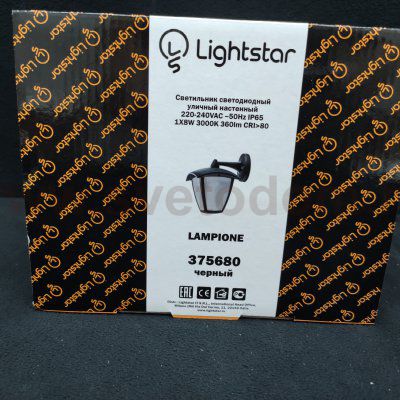 Светильник светодиодный уличный настенный Lightstar 375680 Lampione