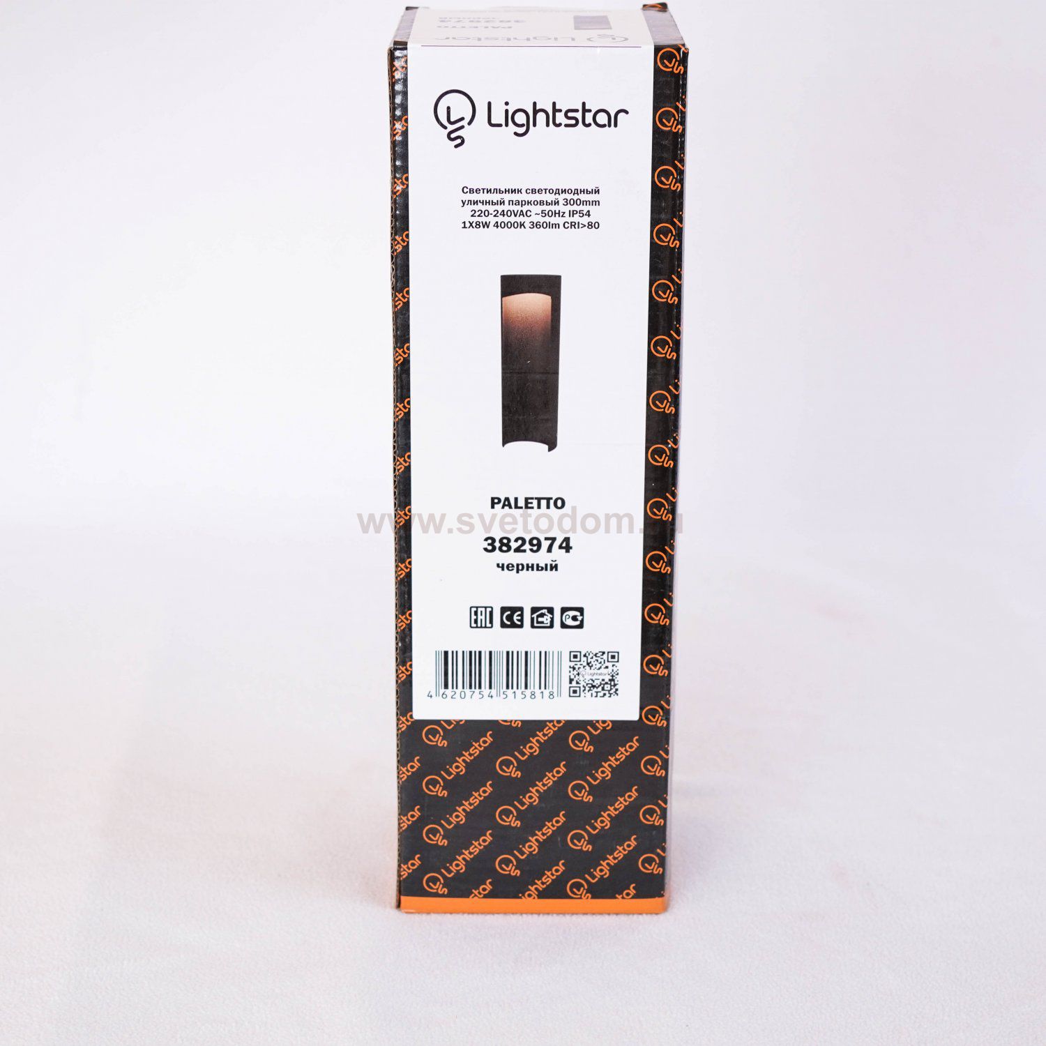 Светильник светодиодный уличный Lightstar 382974 Paletto 300мм 4000К