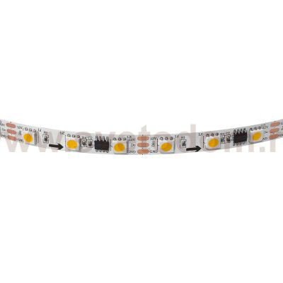 400904 Лента LED SPI 3led/pix 12V 14,4W/m 10-12Lm/W 4000K IP20 1шт = 5м