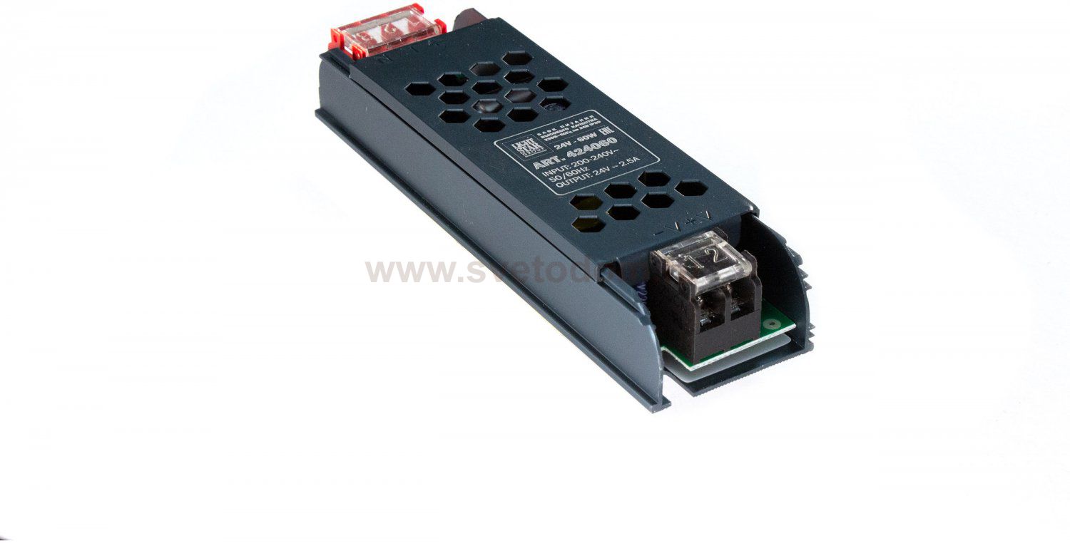 Блок питания 24V для светодиодной ленты 60W Lightstar Lightstar 424060