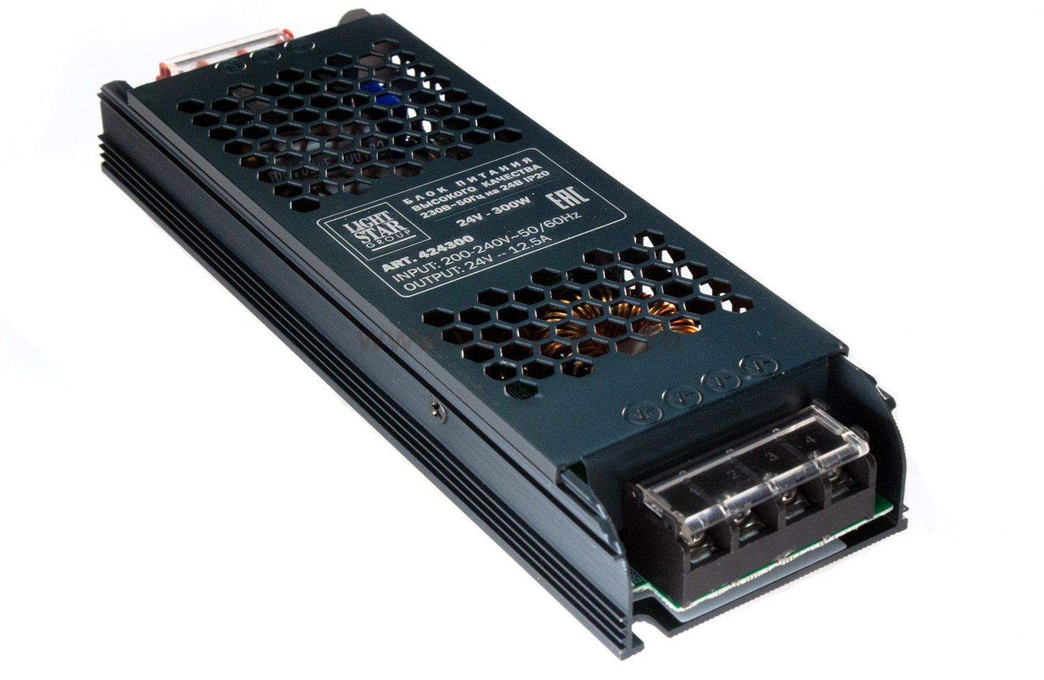 Блок питания 24V для светодиодной ленты 300W Lightstar Lightstar 424300