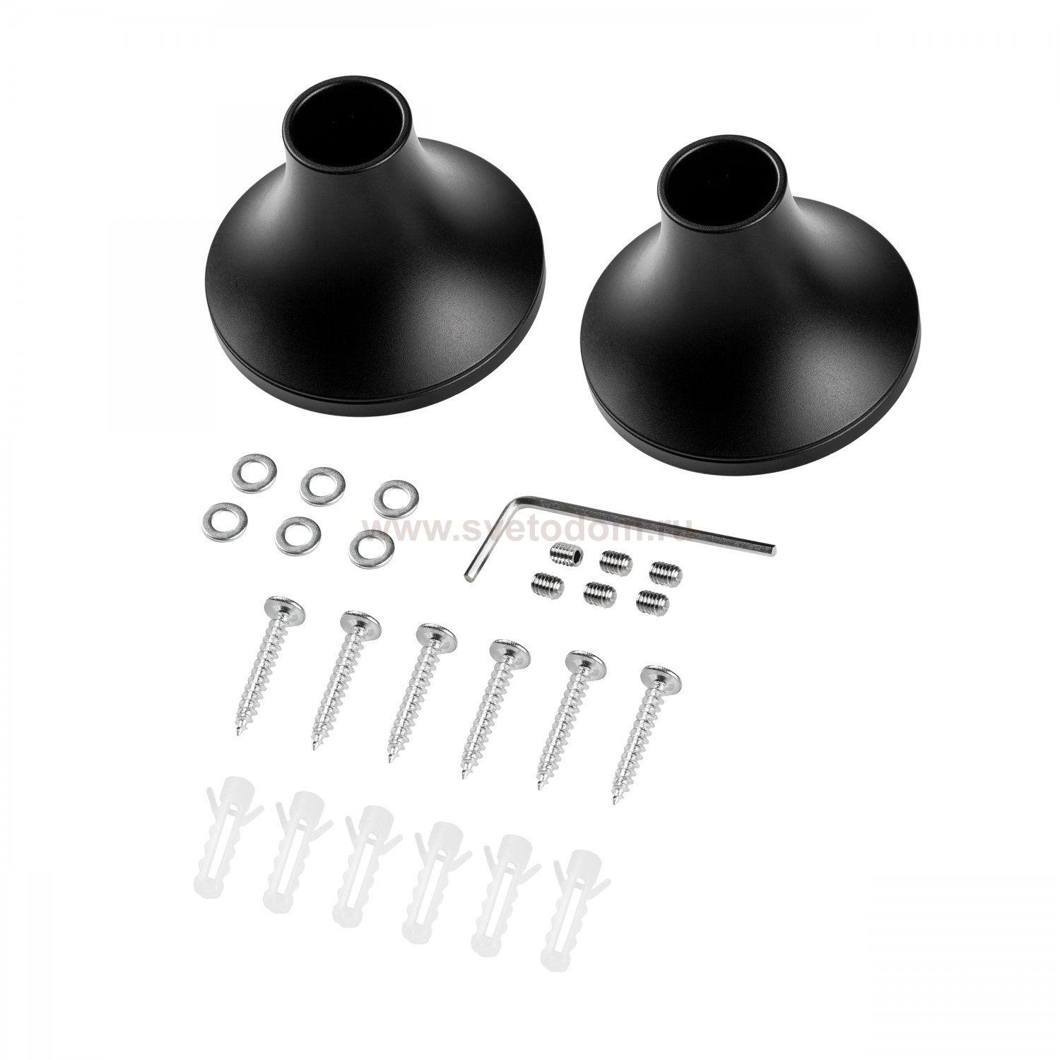 Боковые крепления (2 шт.) д/силикон. профиля-трубы D18 мм д/LED ленты Profiled Lightstar 441890