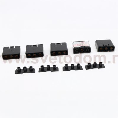 456037 Соединитель/светильник к 456ххх 220V TRITO 3W 270LM 120G ЧЕРНЫЙ 3000/4000/6000K