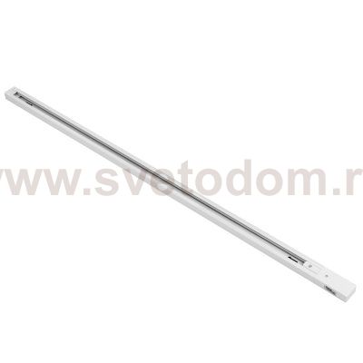 Трек шинопровода белый 3м однофазный Lightstar 502035 Barra